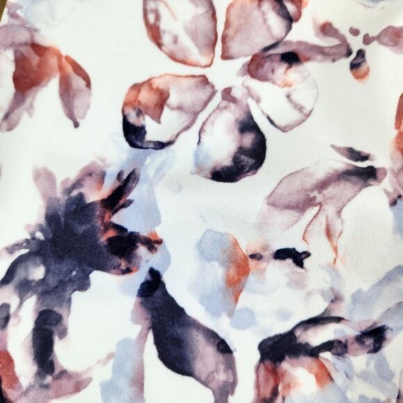 ☔️🔹️Balance Collection Watercolor Floral Print Athletic Leggings Medium - Picture 11 of 11